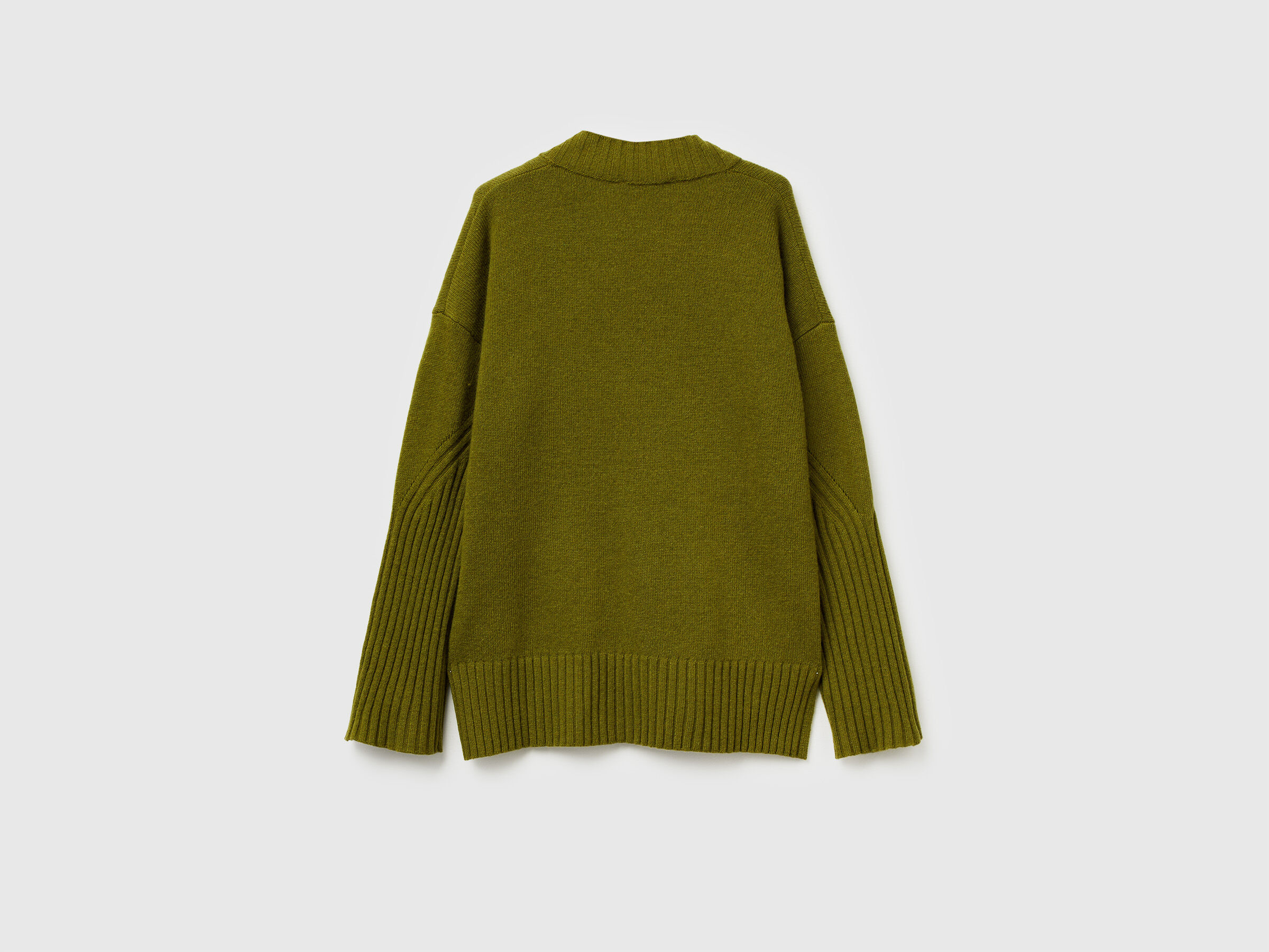 V NECK SWEATER L/S Women image number 2